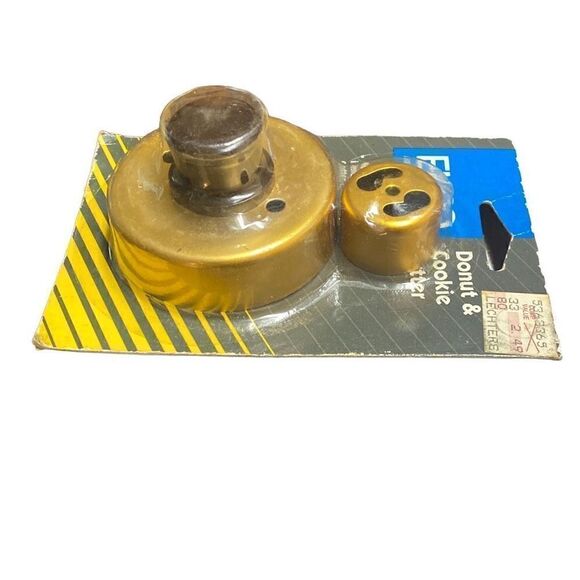 EKCO Donut & Cookie Cutter 1990 SEALED Package Vintage Kitchen Housewares NOS - Picture 3 of 4